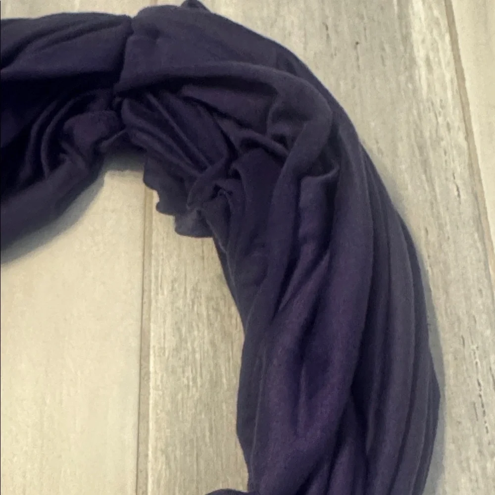New York & Company Deep Plum Infinity Scarf